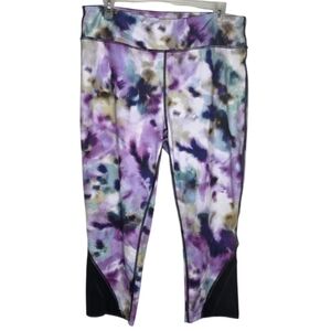 Tek Gear DryTEK Colorful Capri Workout Leggings
